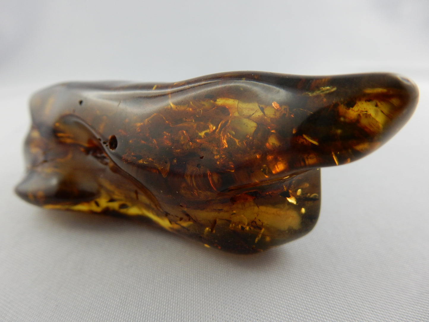 Amber - gold Inclusions