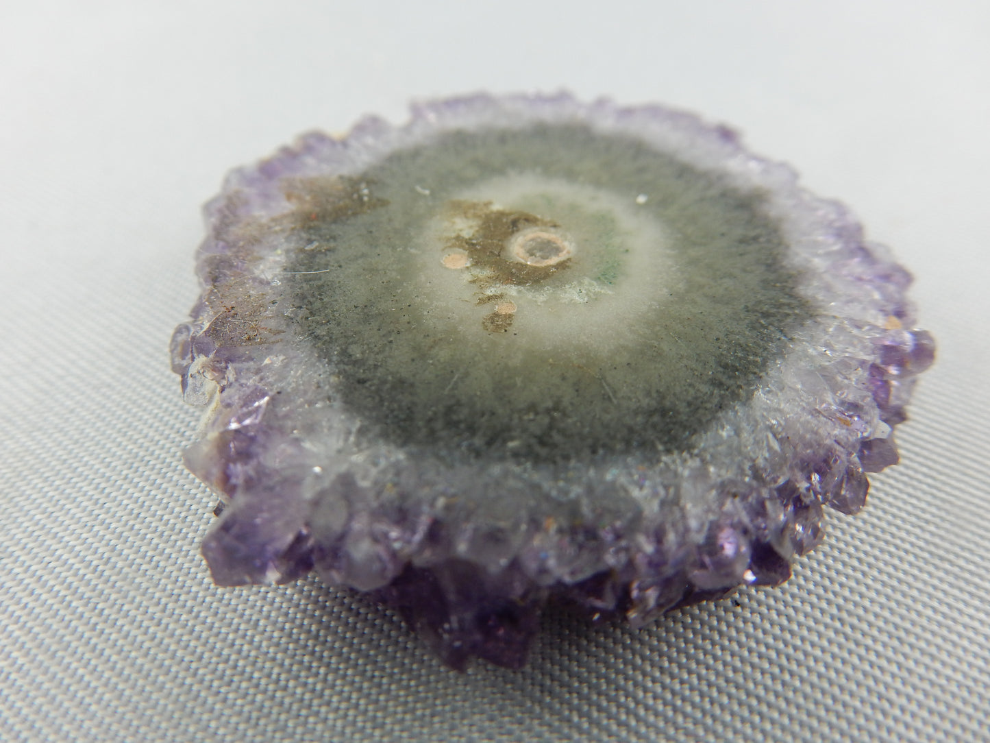 Amethyst Stalactite Slice