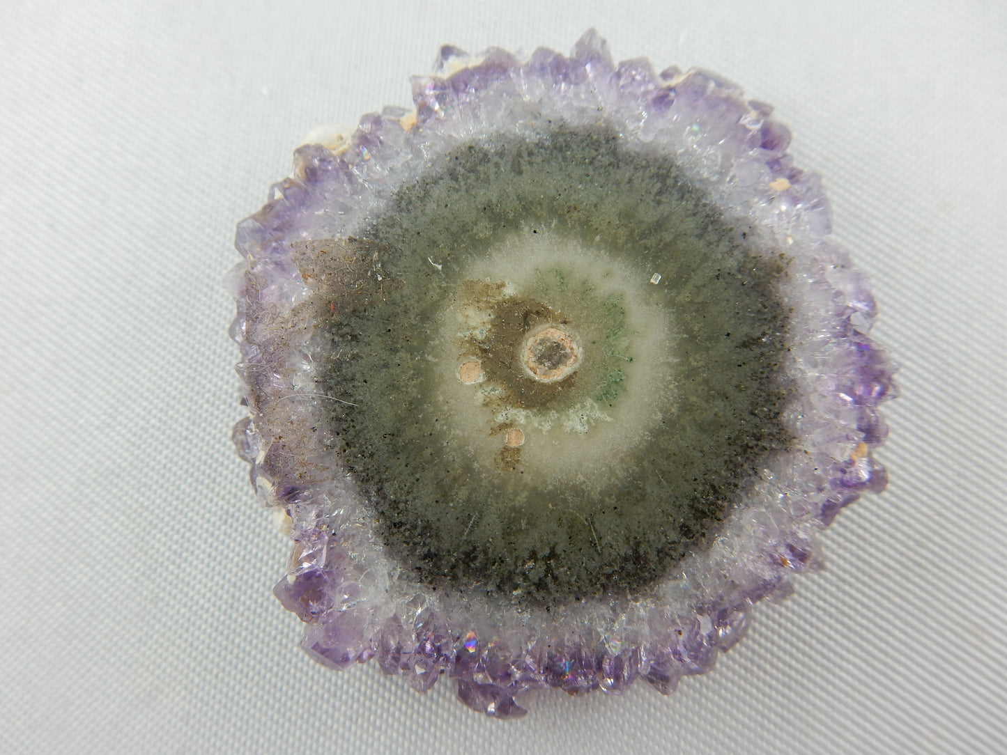 Amethyst Stalactite Slice
