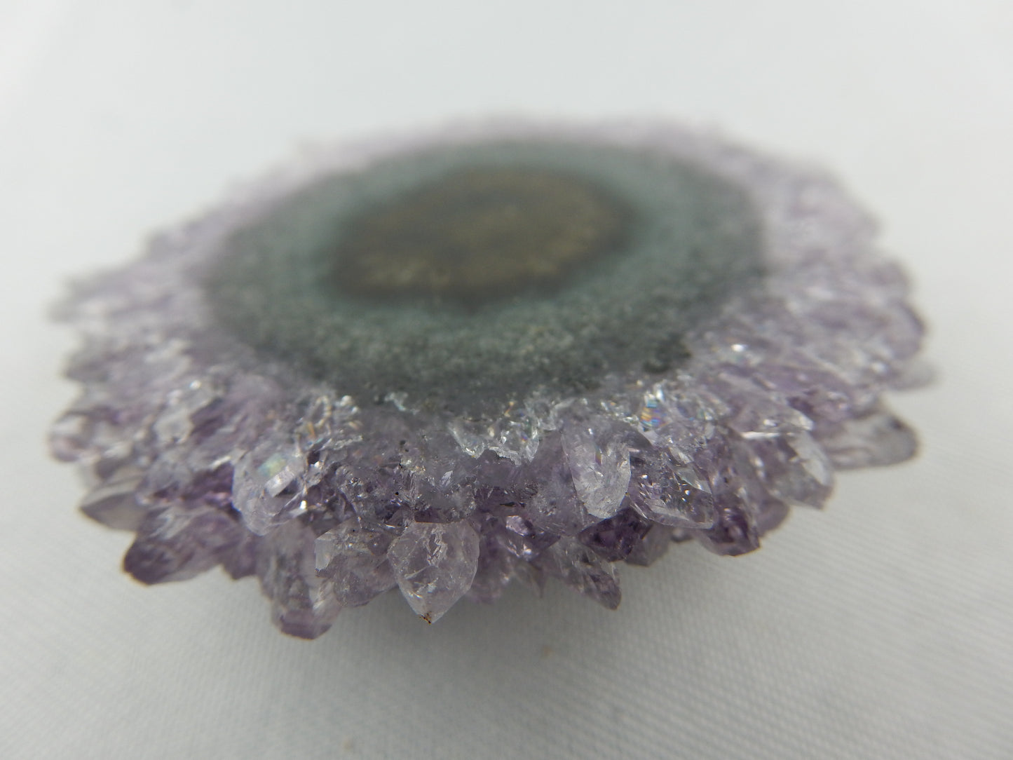 Amethyst Stalactite Slice