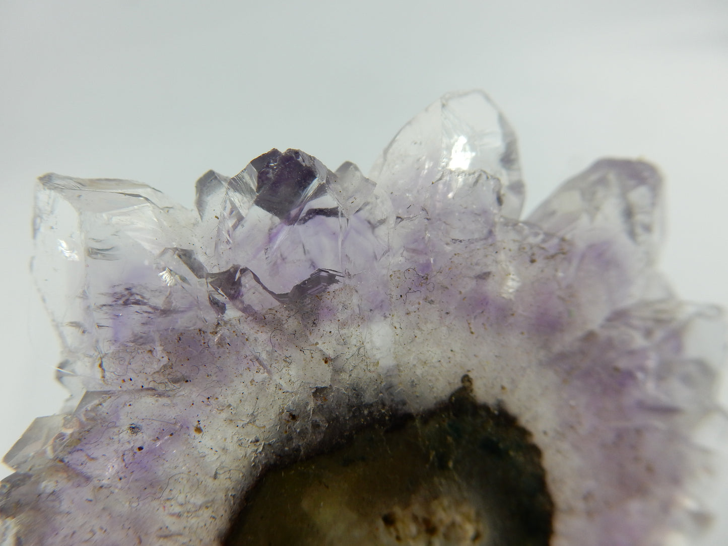 Amethyst Stalactite Slice