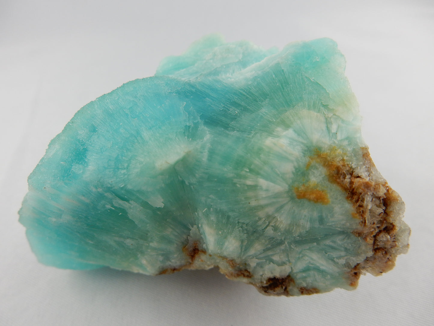Aragonite amazingly blue