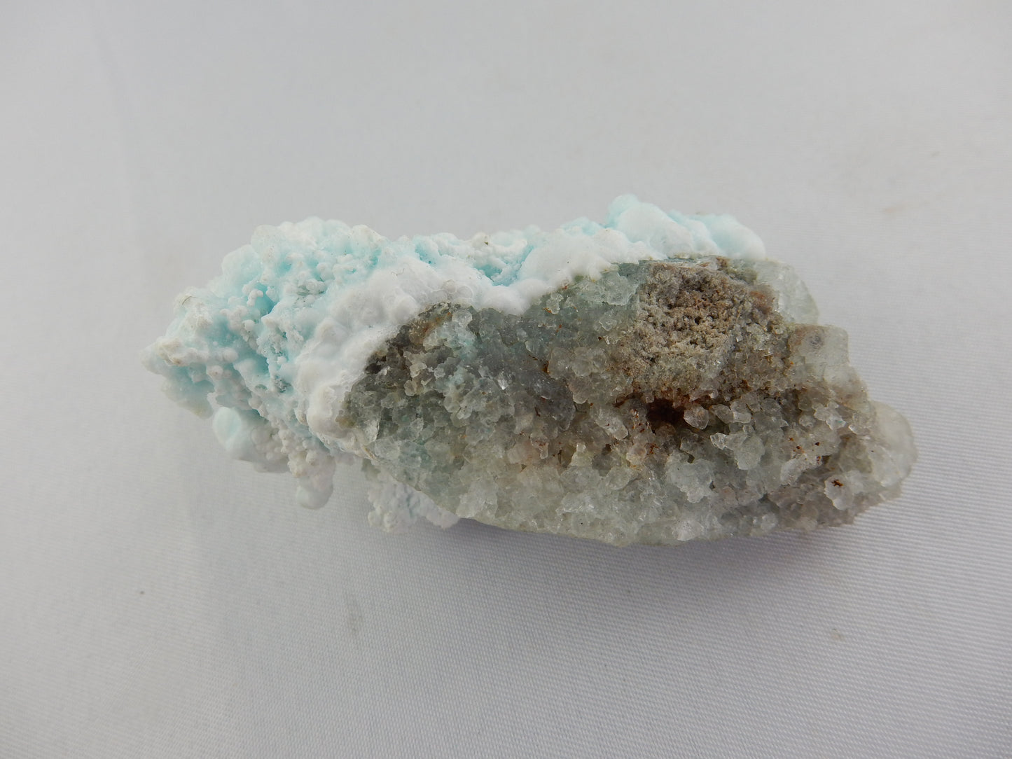 Aragonite snow blue