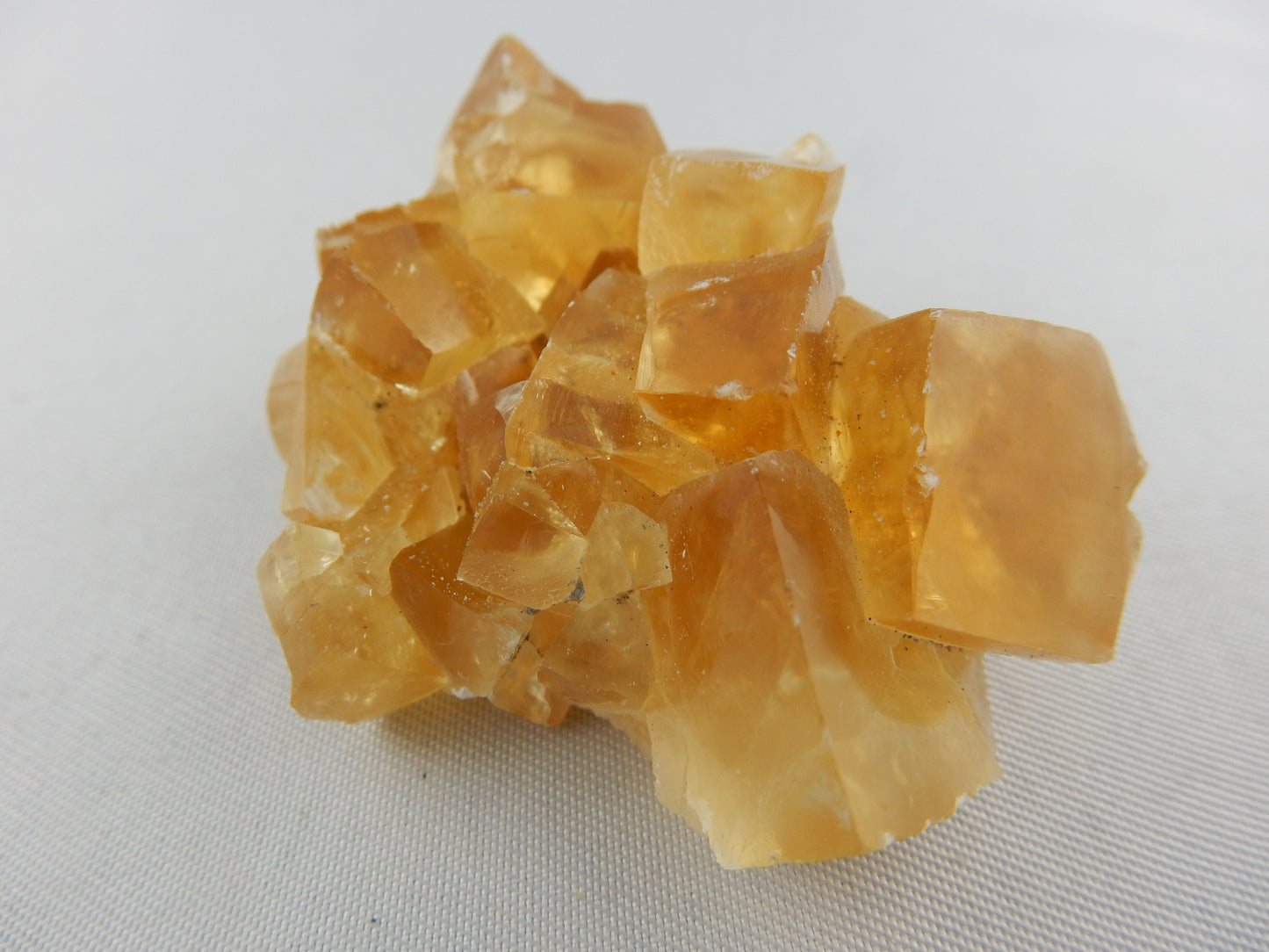 Calcite Golden Cubes