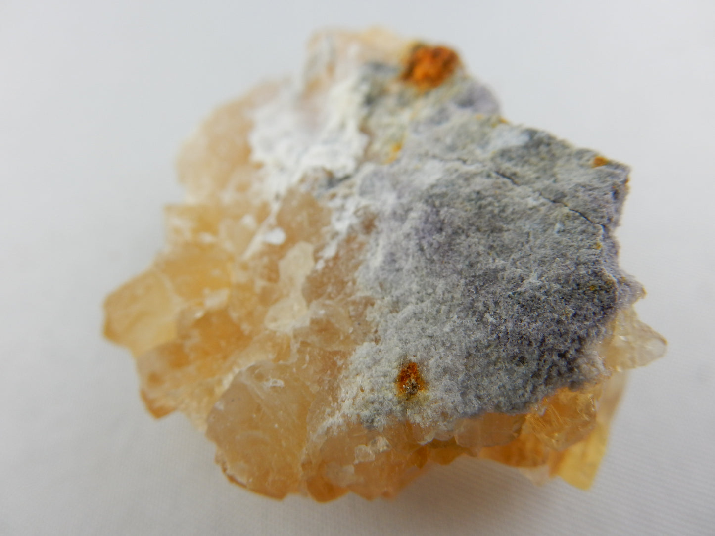 Calcite Golden Cubes