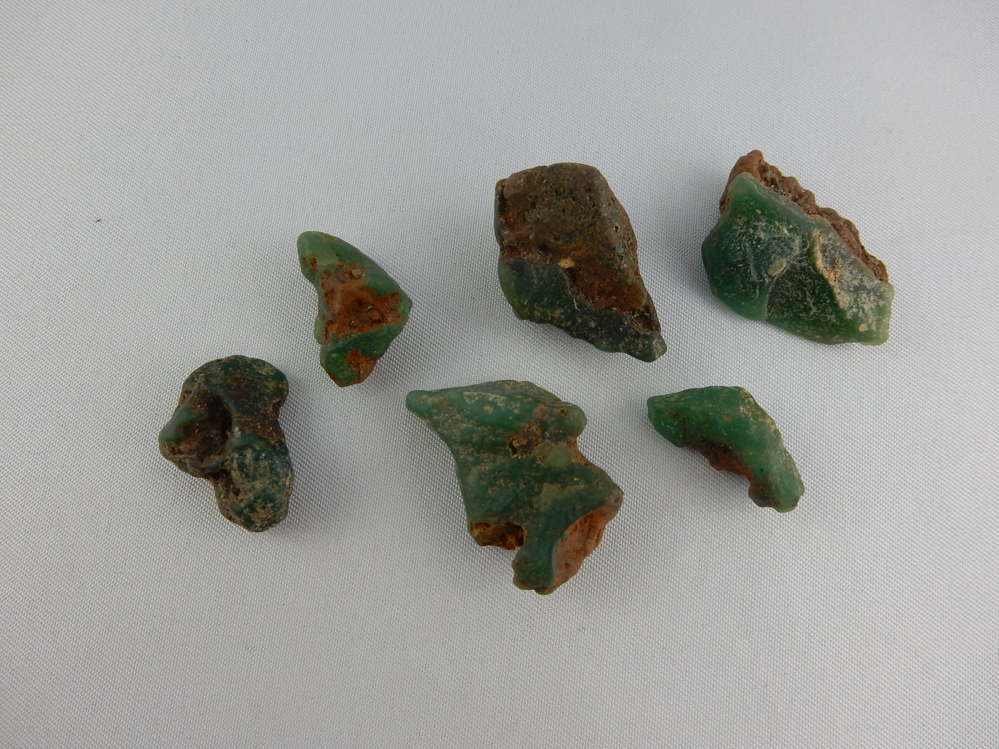 Chrysoprase Lot (6 pcs)