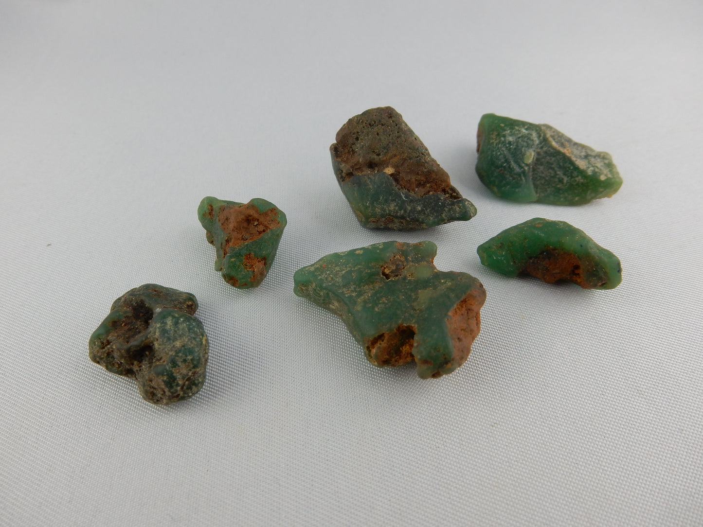 Chrysoprase Lot (6 pcs)