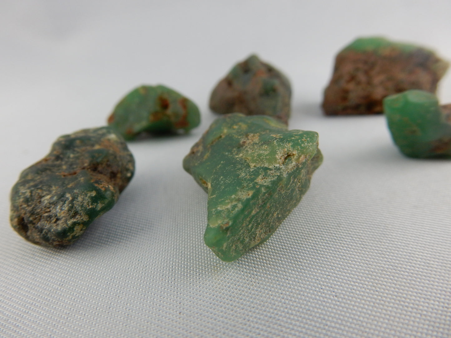 Chrysoprase Lot (6 pcs)