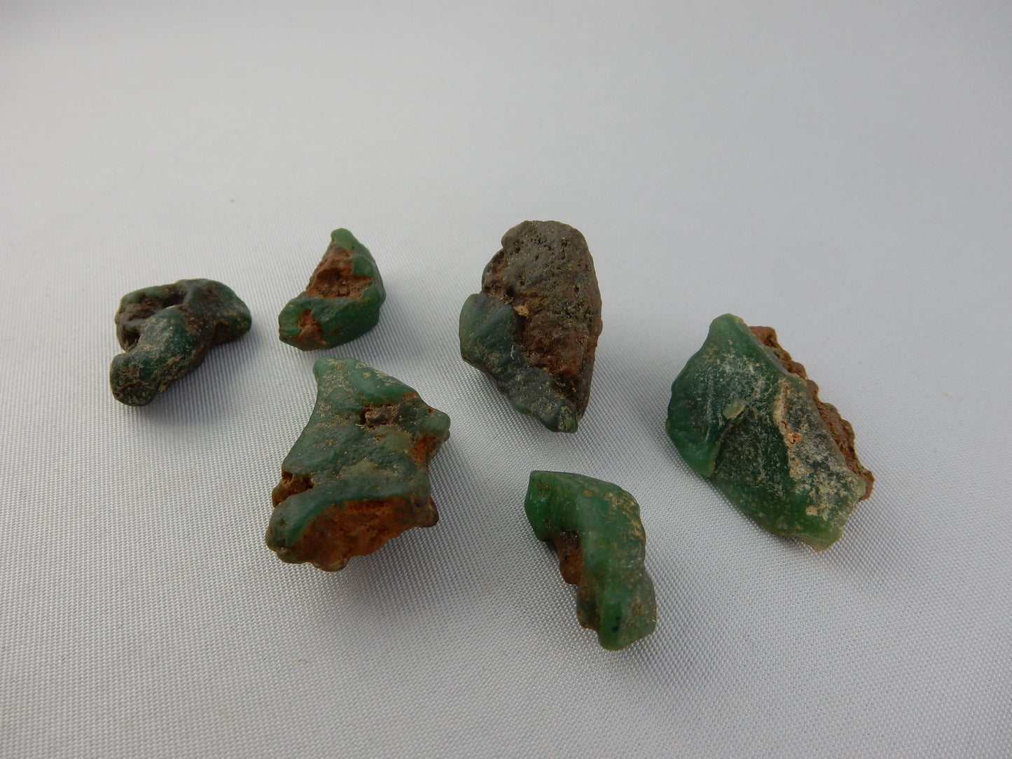 Chrysoprase Lot (6 pcs)