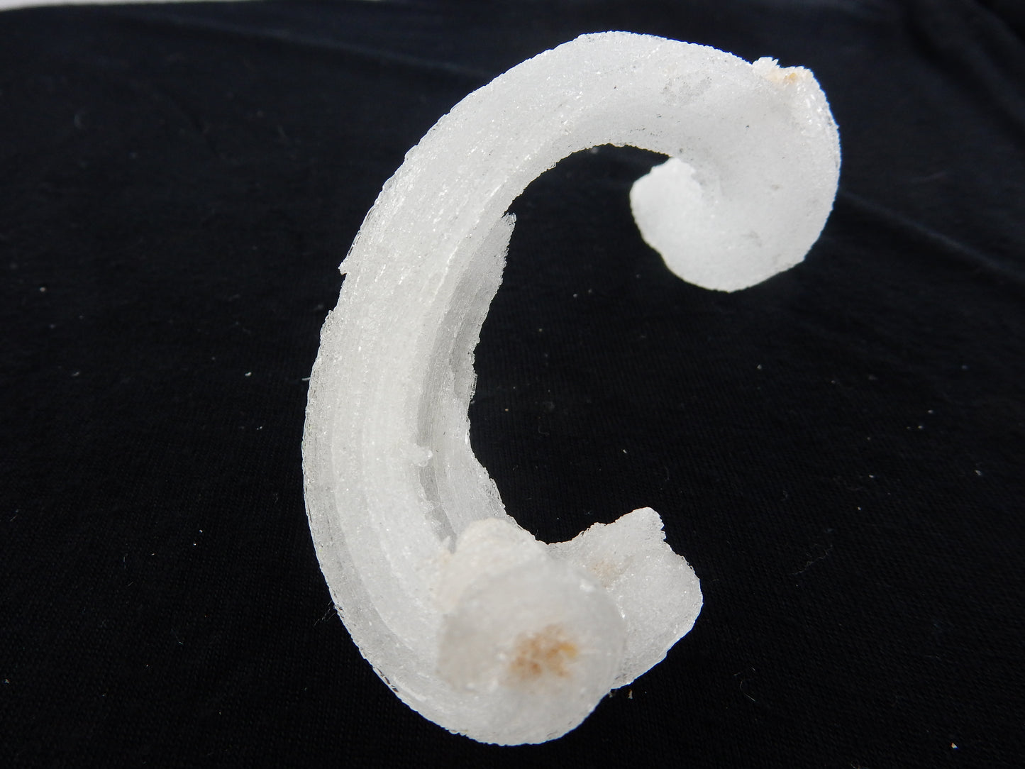 natural amazing cave "helecite" formation - gypsum twist