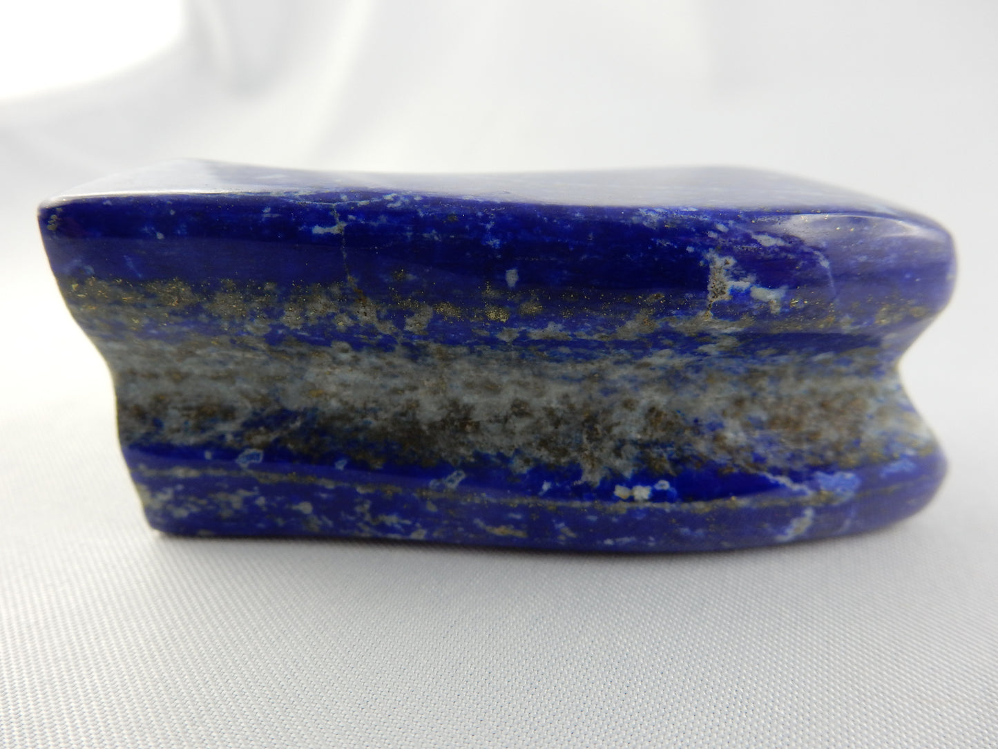 Lapis Lazuli with Pyrite and Clacite