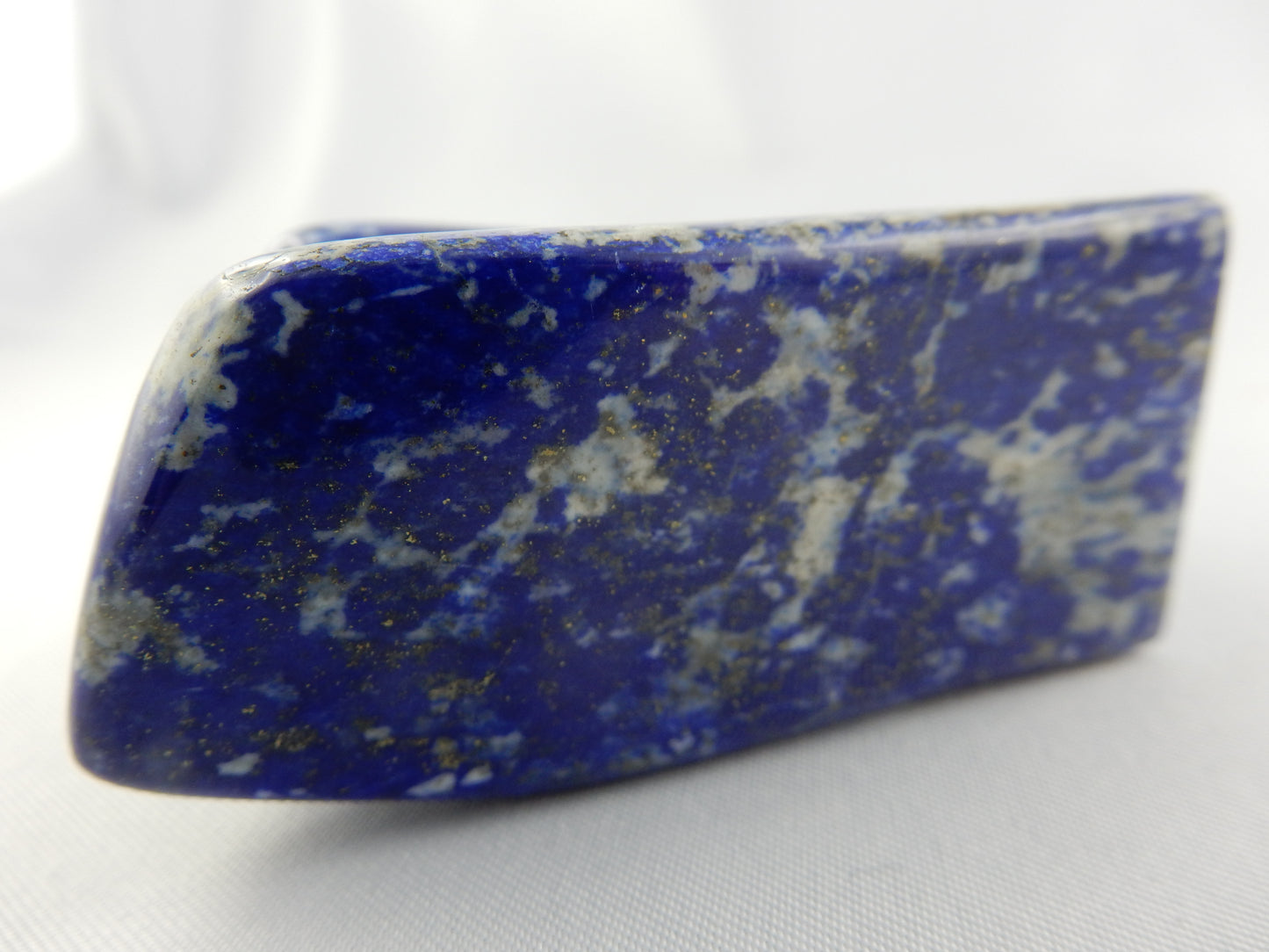 Lapis Lazuli with Pyrite and Clacite