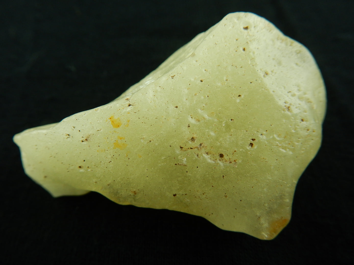 Big hunk of Libyan desert-polishd natural glass of this amazing gemmy tektite from Sahara Desert