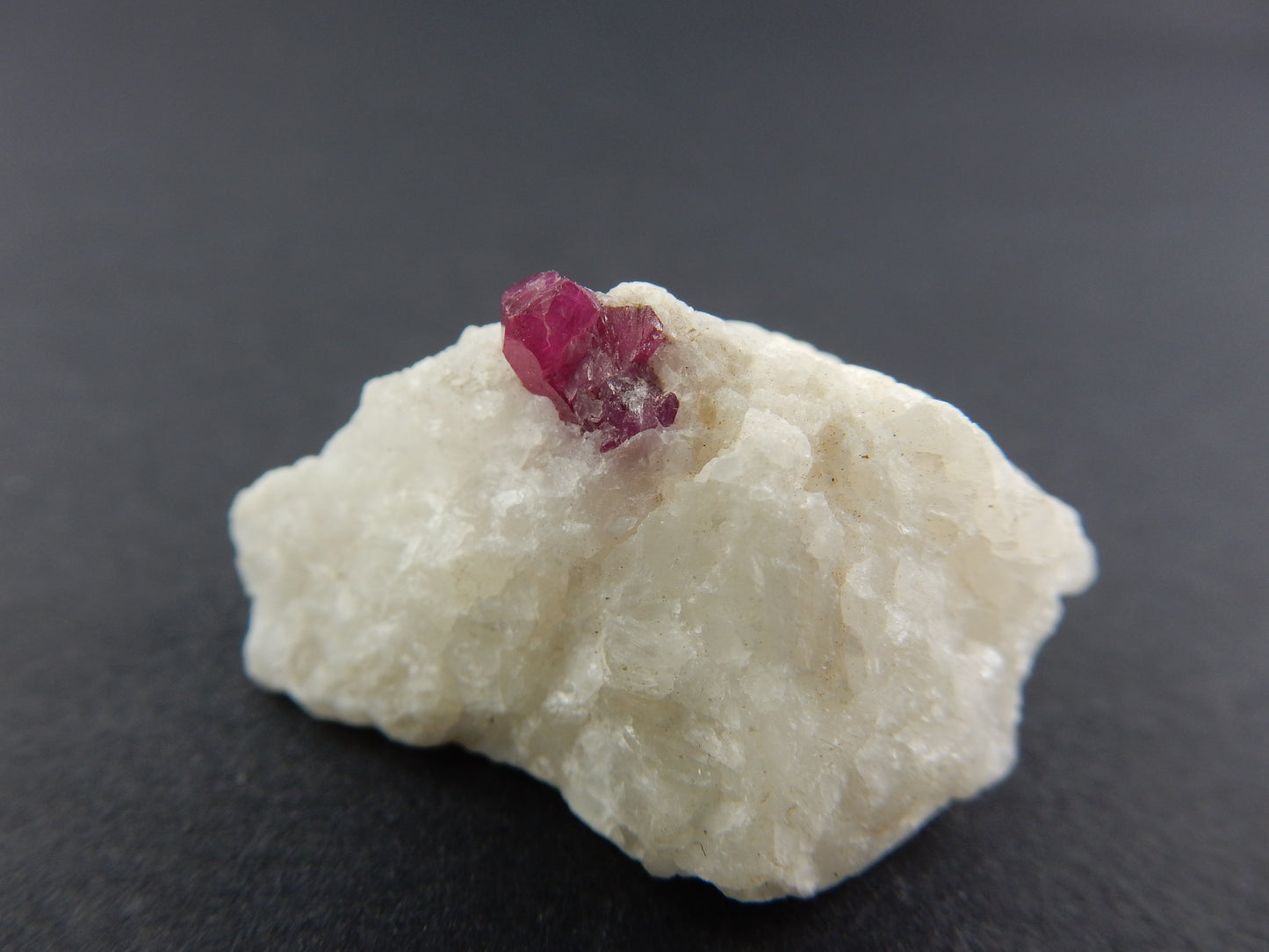 Spinel on Marble