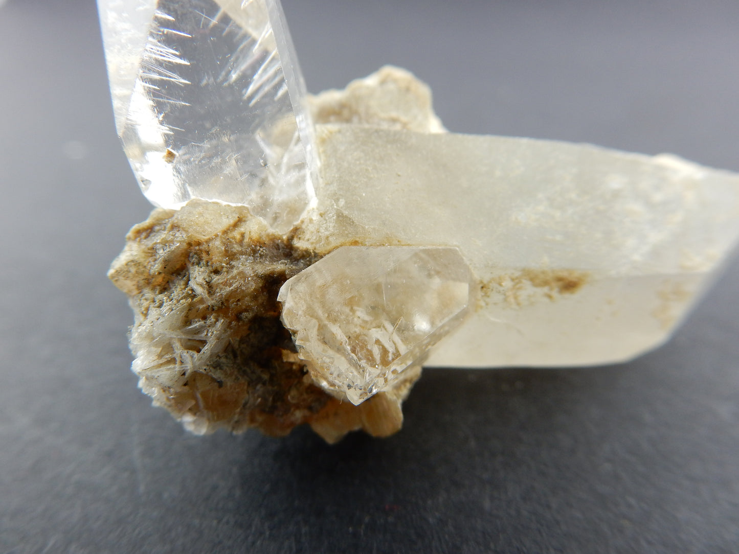 Topaz on Quartz