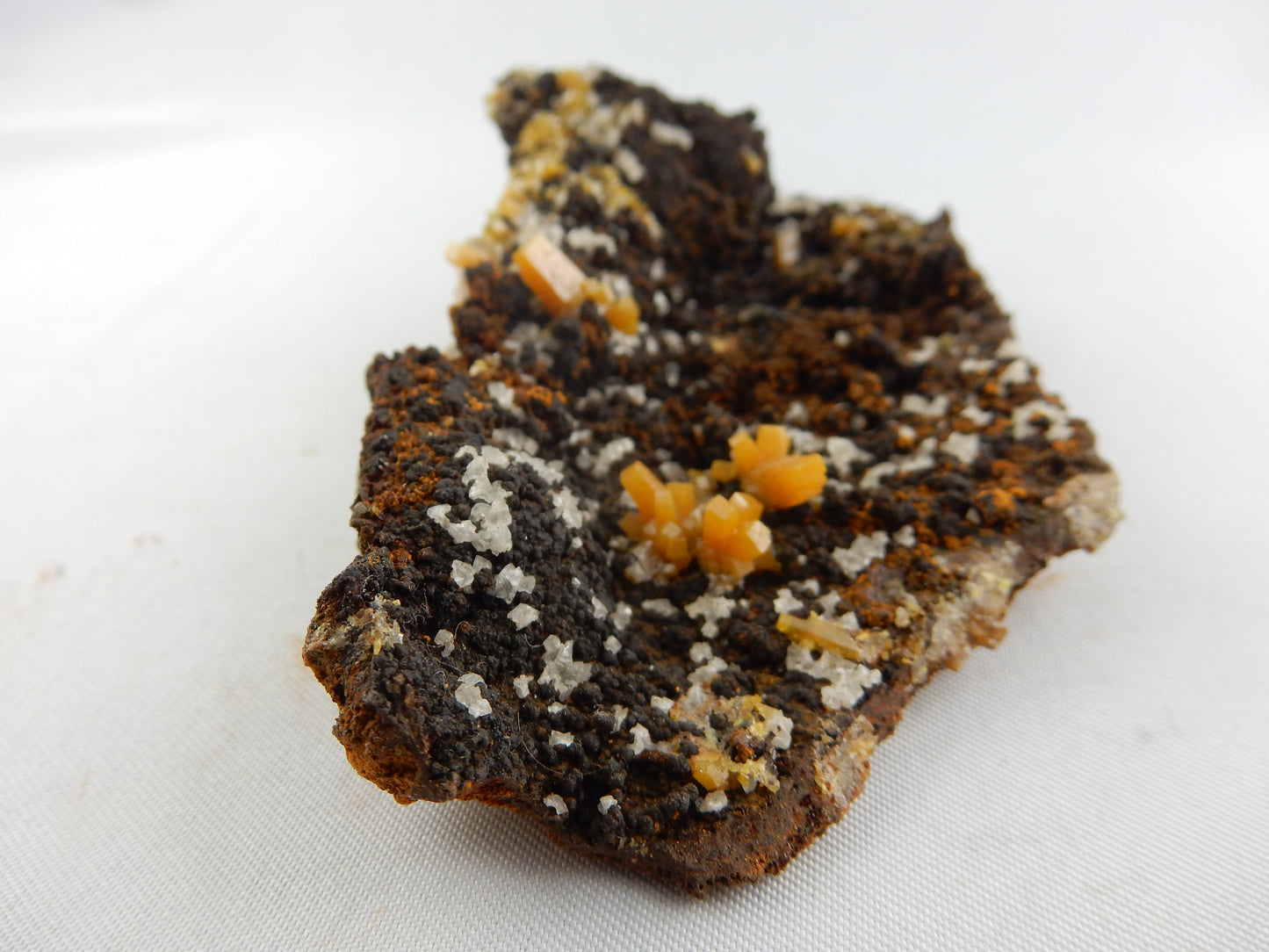 Wulfenite with Mimetite