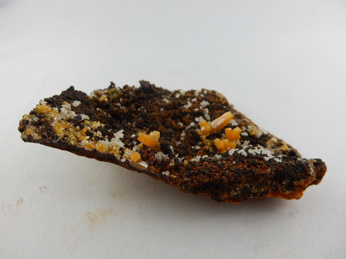 Wulfenite with Mimetite
