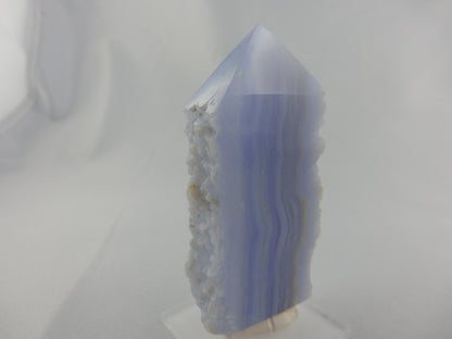 super high quality A+++ polished healing wand or intense blue lace agate- calm stress relief
