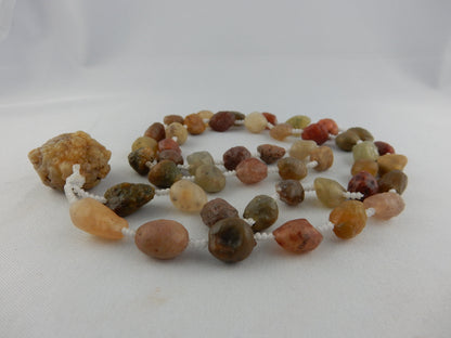 Gobi Agate Necklace (L 72cm)