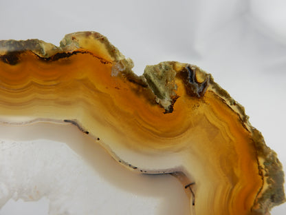 Agate Slice with Crystal Centre