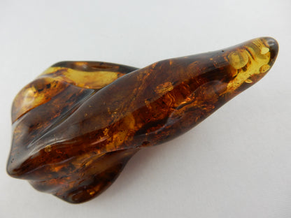 Amber - gold Inclusions