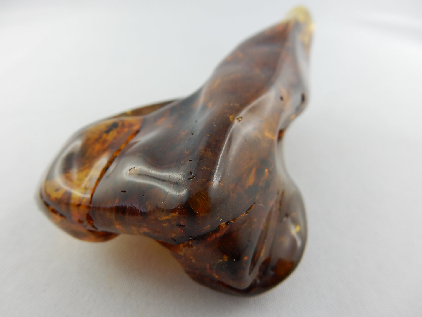 Amber - gold Inclusions