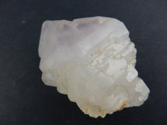 lavendar skeletal single tip of interesting terminated amethyst quartz