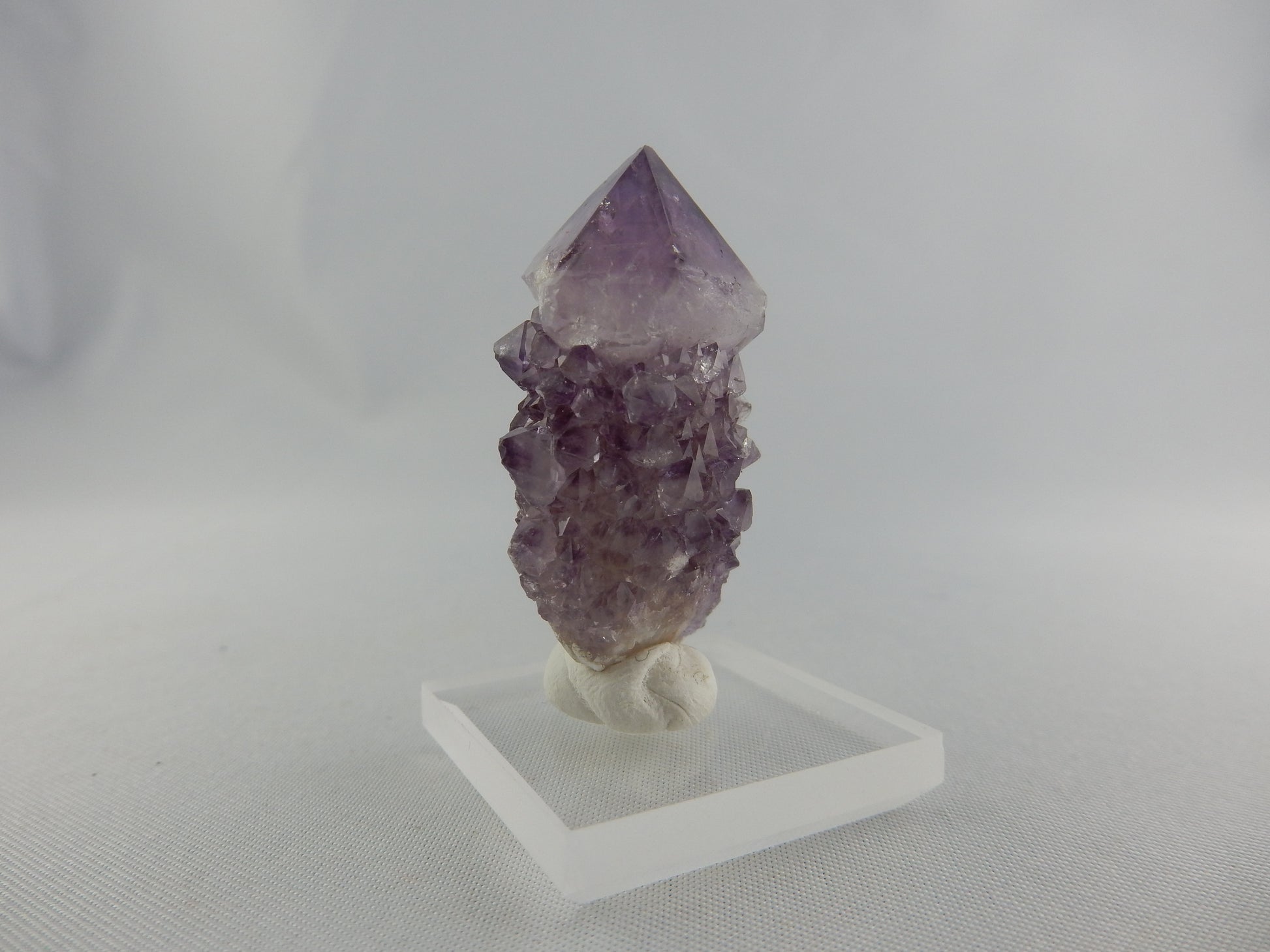 Killer Scepter/Spirit Amethyst - great colour and super gemmy scepter