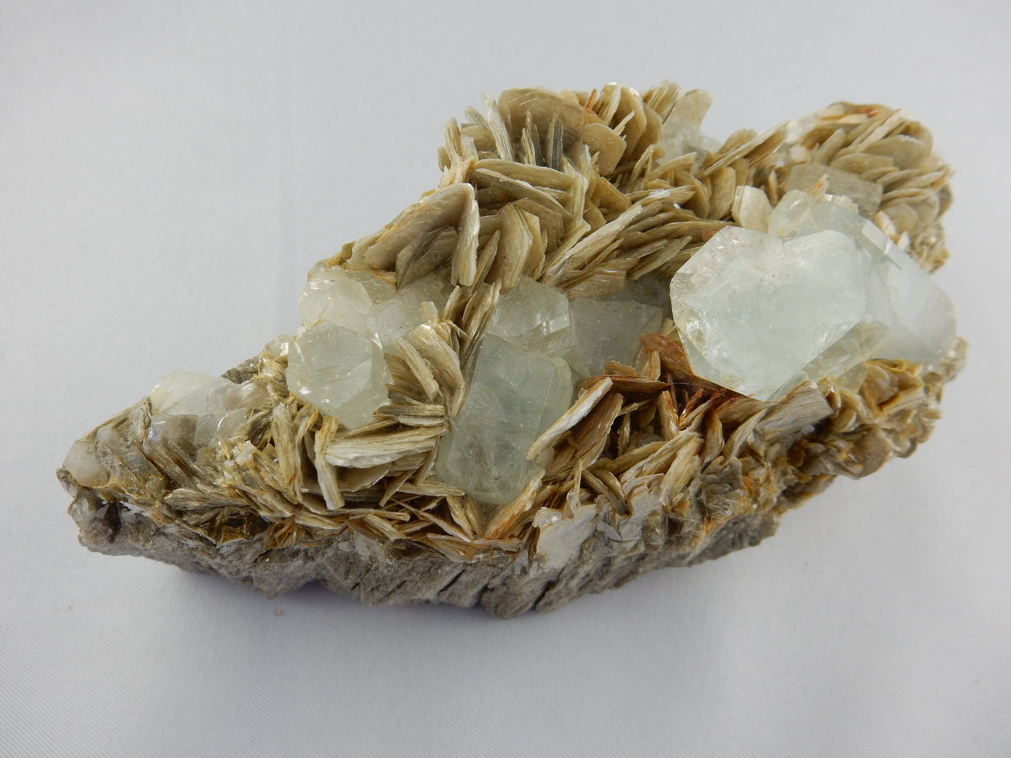 Aquamarine Cluster - Museum piece