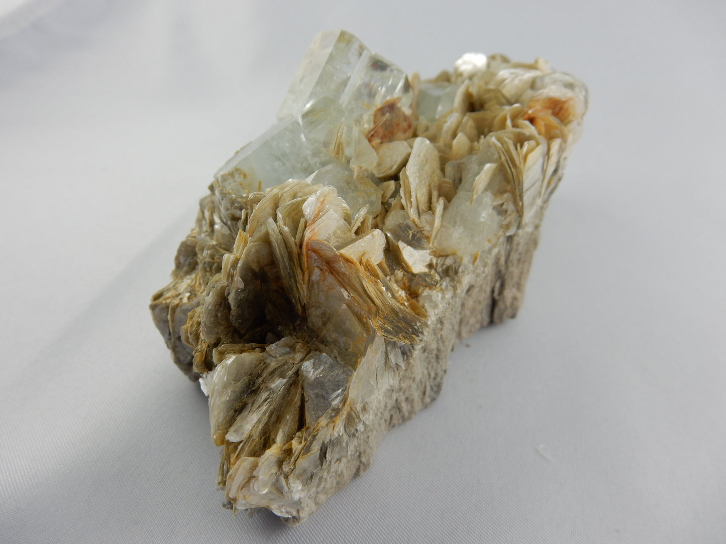 Aquamarine Cluster - Museum piece