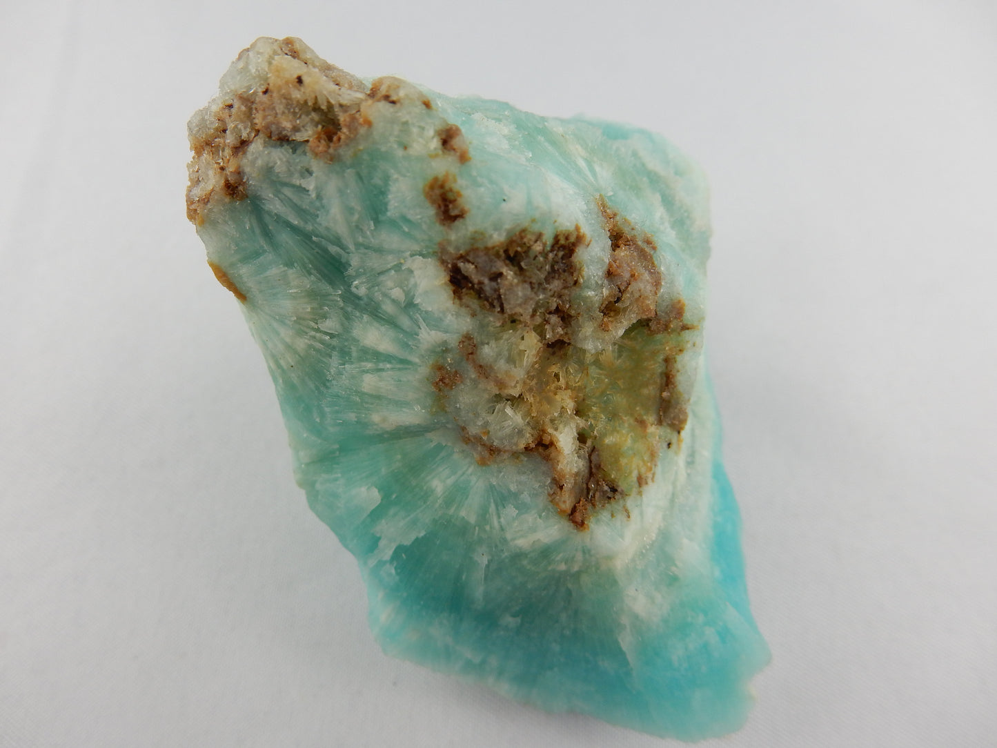 Aragonite amazingly blue