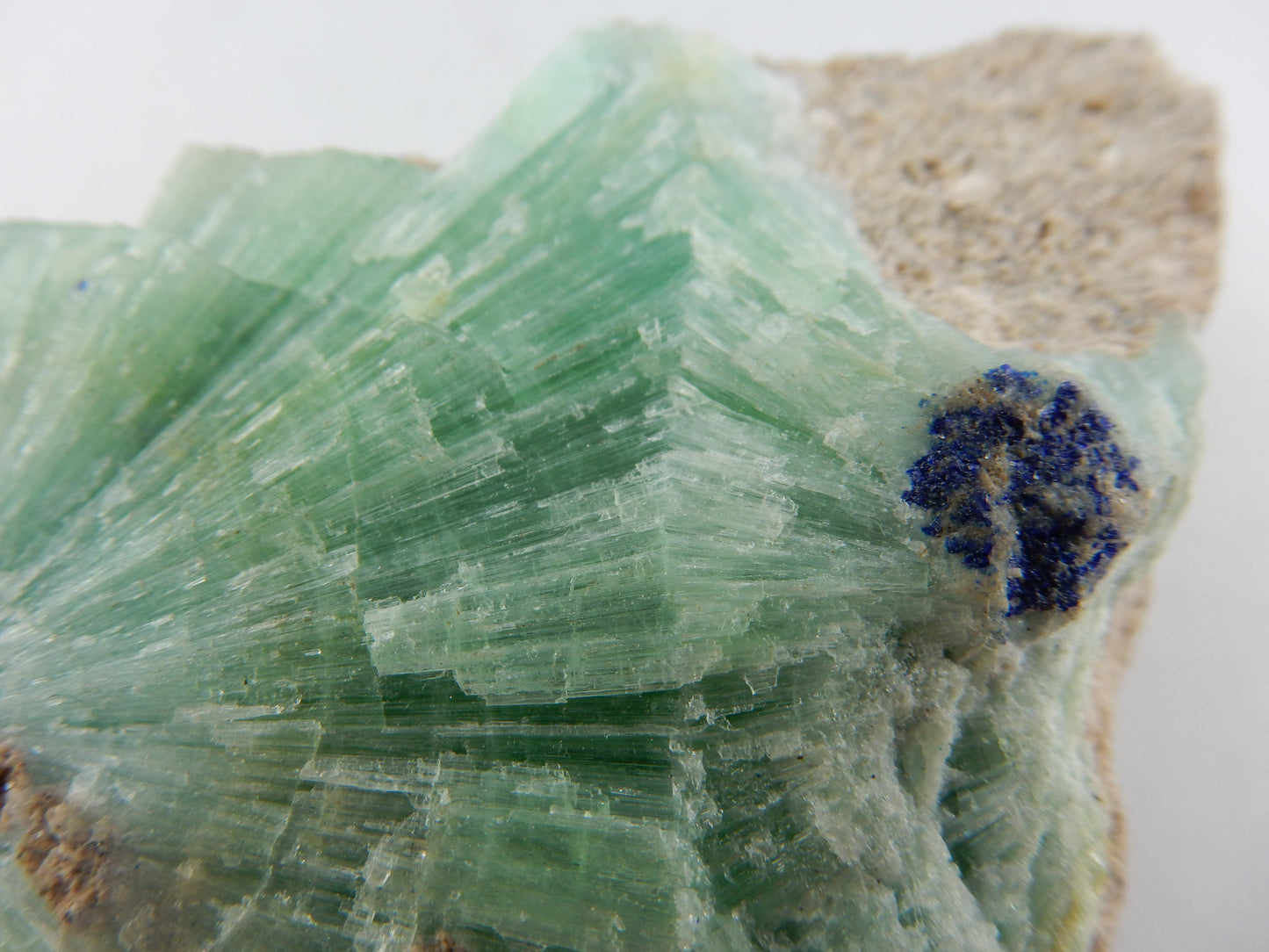 Aragonite - Green Spray