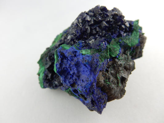 big chunk of classic combo! - Azurite and Malachite! - both copper carbonate minerals different valences