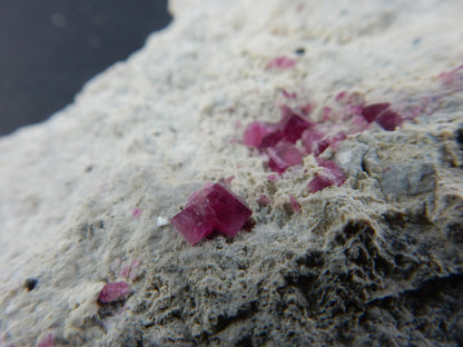 Beryl - Rare Red with Hematite