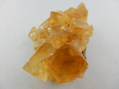 Calcite Golden Cubes