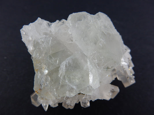 cluster of "mercedez" terminated gemmy tips calcite