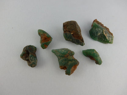 Chrysoprase Lot (6 pcs)