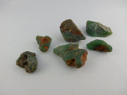 Chrysoprase Lot (6 pcs)