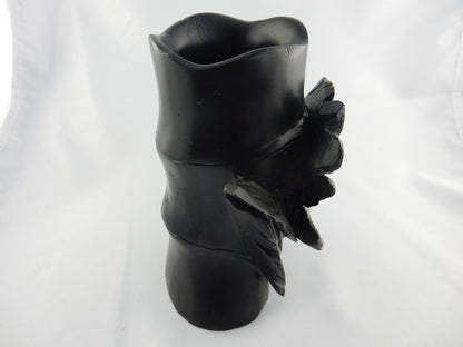 Chrysanthemum Stone Vase - Natural!