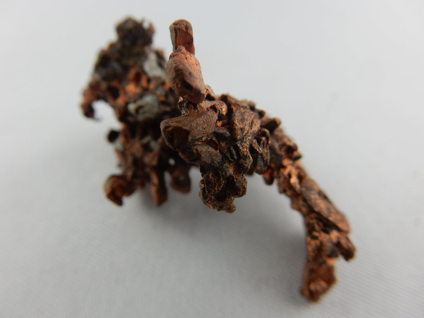Copper - rare crystalised