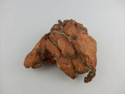 BIG distinct RARE "type 1" crystals of native pure Copper