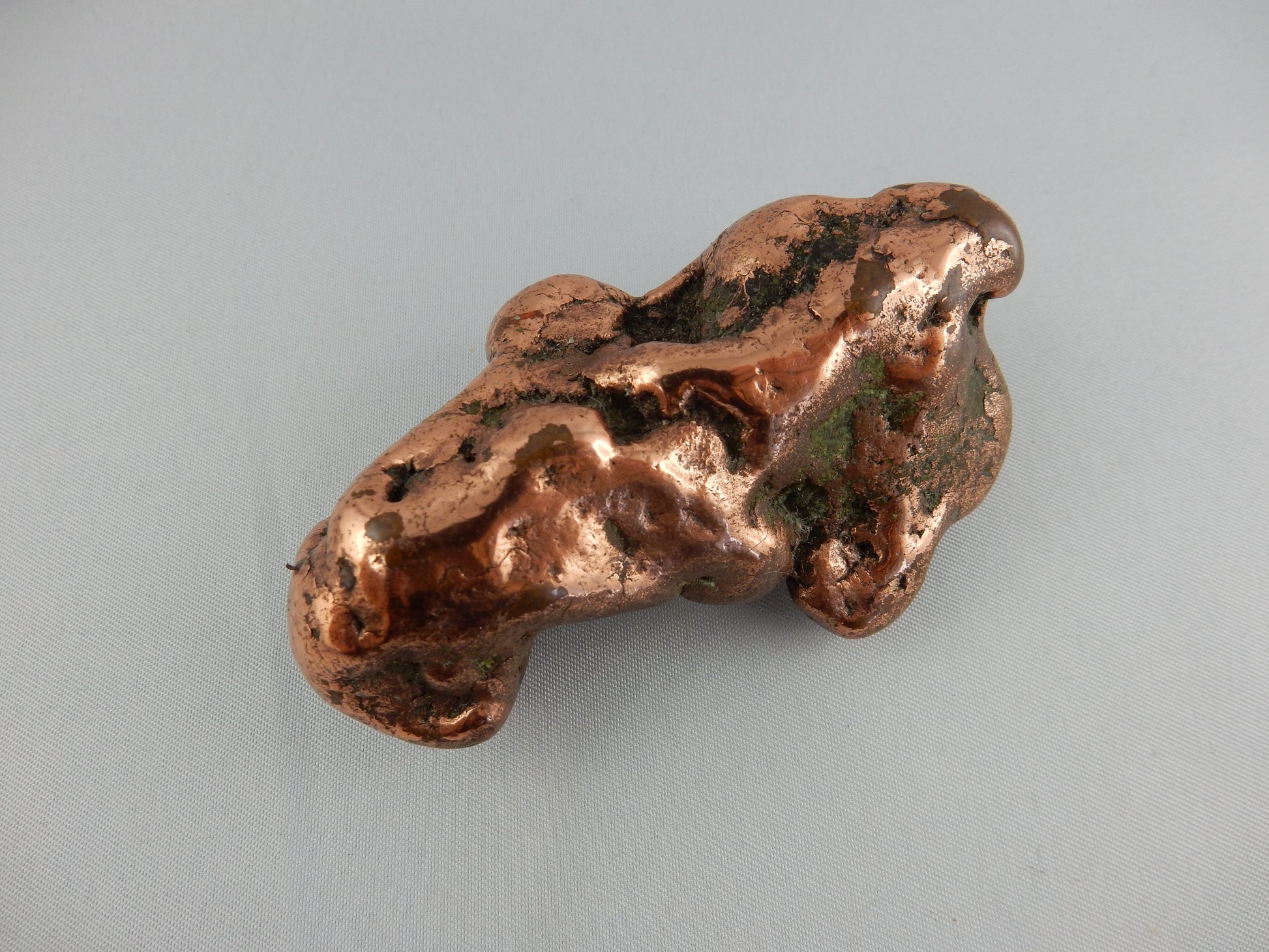 BIG bright shiny pure Copper Nugget
