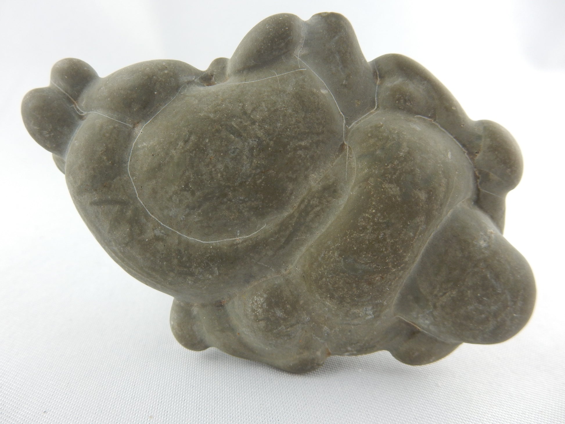 Fairy Stone natural concretion - weird natural concretion from glacial deposits Ontario