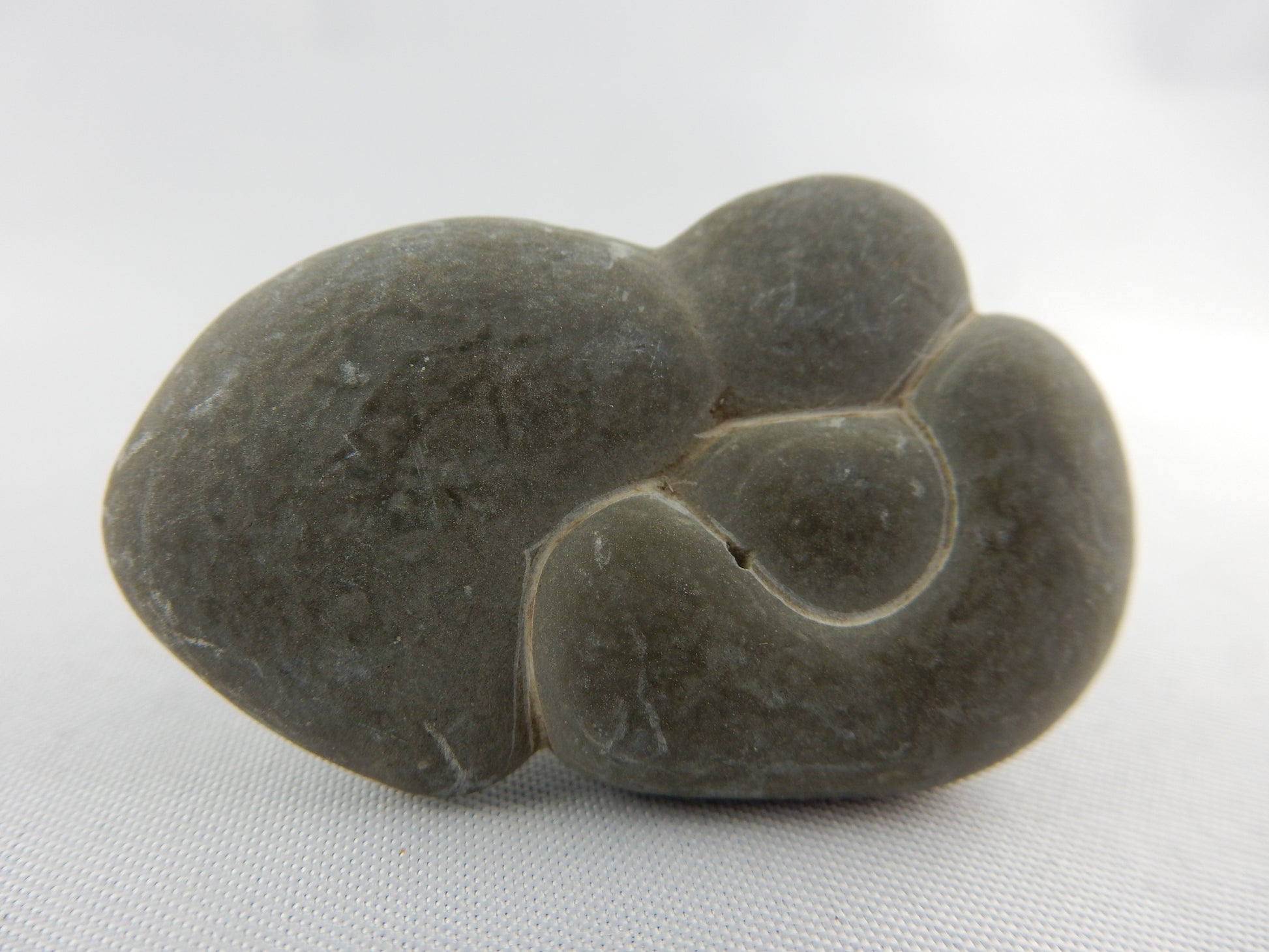 Fairy Stone natural concretion - weird natural concretion from glacial deposits Ontario