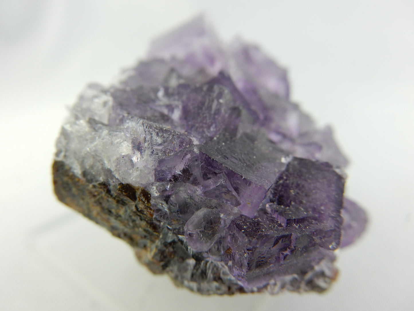 Fluorite on Sphalerite - Elmwood Mine USA