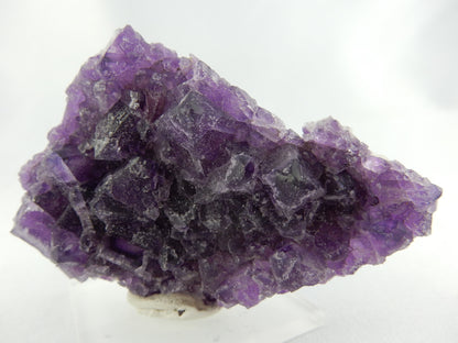 nice plate of dark purple Fluorite cubes