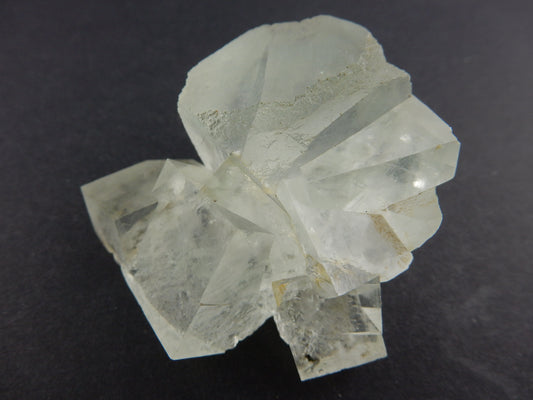 ice-clear gemmy cluster of Fluorite from famous Dalnegorsk