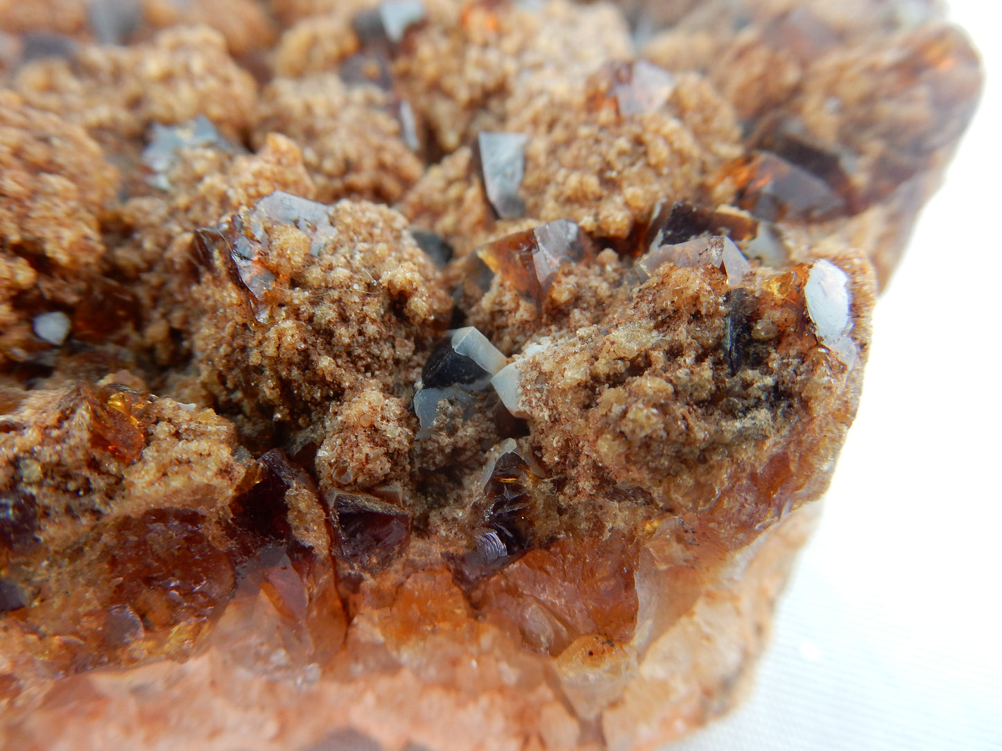 Fluorite "Root-Beer" plate