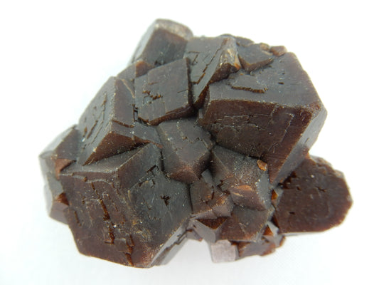 nice cluster of sharply terminated garnet