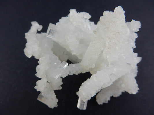 amazing network of delicate and gemmy-tipped Halite (natural salt)- rare green colour